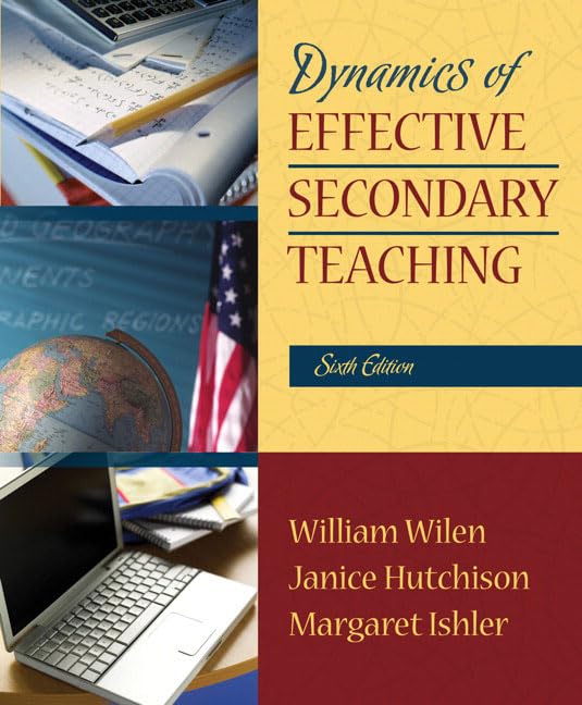 Dynamics of Effective Secondary Teaching,Used