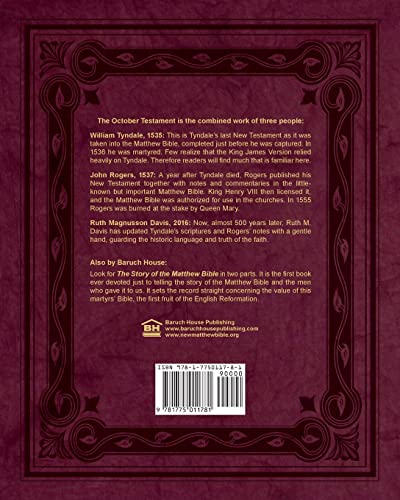 The October Testament: Full Size Edition,Used