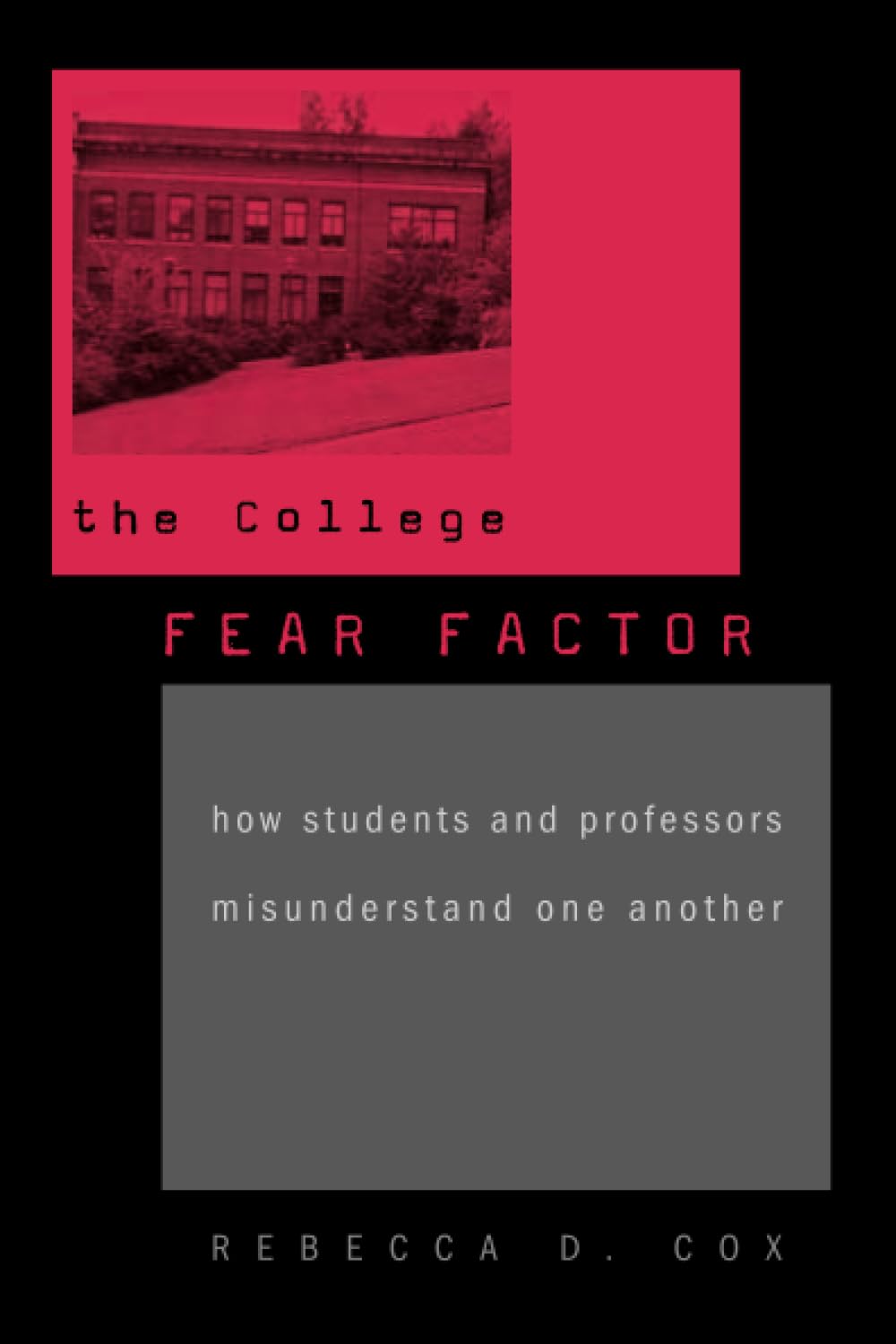 The College Fear Factor: How Students and Professors Misunderstand One Another,Used