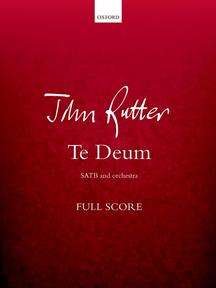 Te Deum: Full score,Used