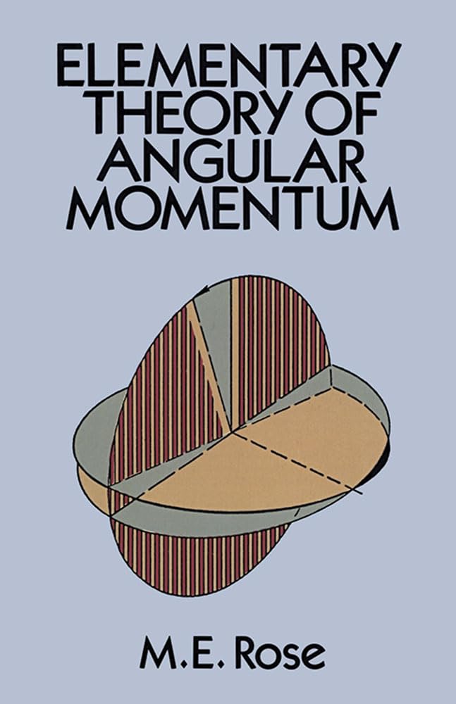 Elementary Theory of Angular Momentum (Dover Books on Physics),Used