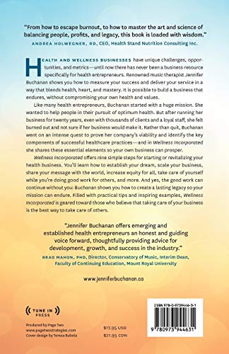 Wellness Incorporated: The Health Entrepreneur's Handbook,Used
