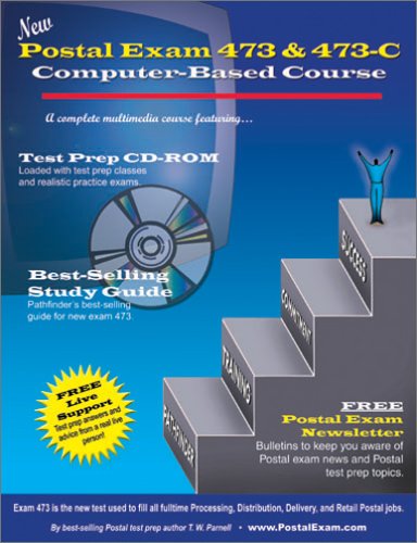 New Postal Exam 473 & 473C ComputerBased Course,Used