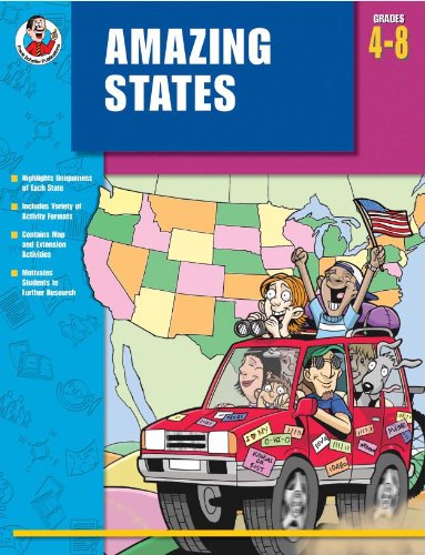 Amazing States, Grades 4 8,Used