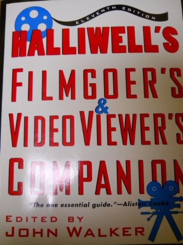 Halliwell's Filmgoer's and Video Viewer's Companion,Used