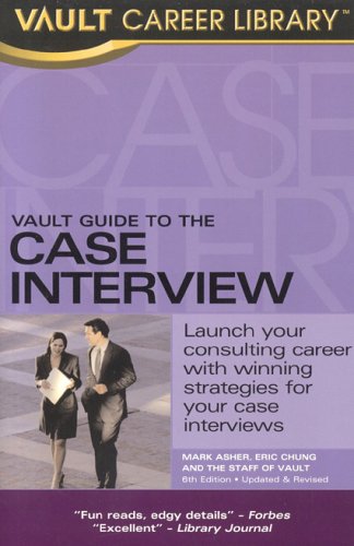 Vault Guide To The Case Interview,Used