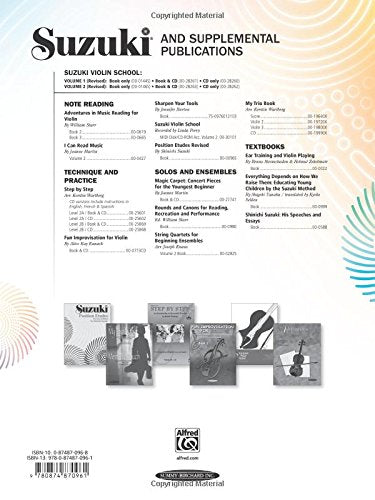 Position Etudes: Violin (Suzuki Violin School),Used