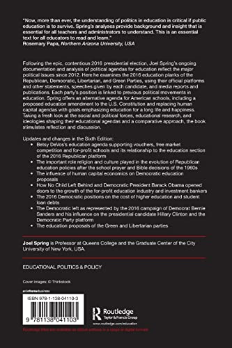 Political Agendas for Education (Sociocultural, Political, and Historical Studies in Education),Used