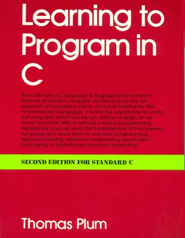 Learning To Program In C,Used