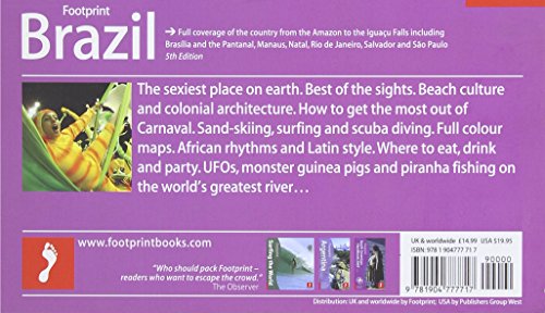 Footprint Brazil (Footprint Handbooks),Used