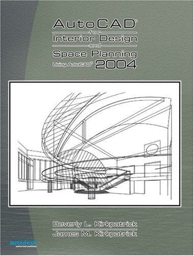 Autocad 2004 For Interior Design And Space Planning,Used