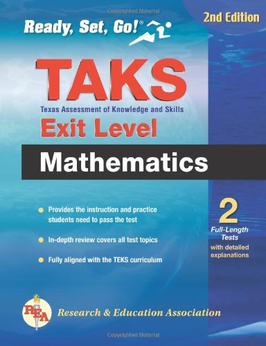Texas TAKS ExitLevel Mathematics 2nd Edition,Used