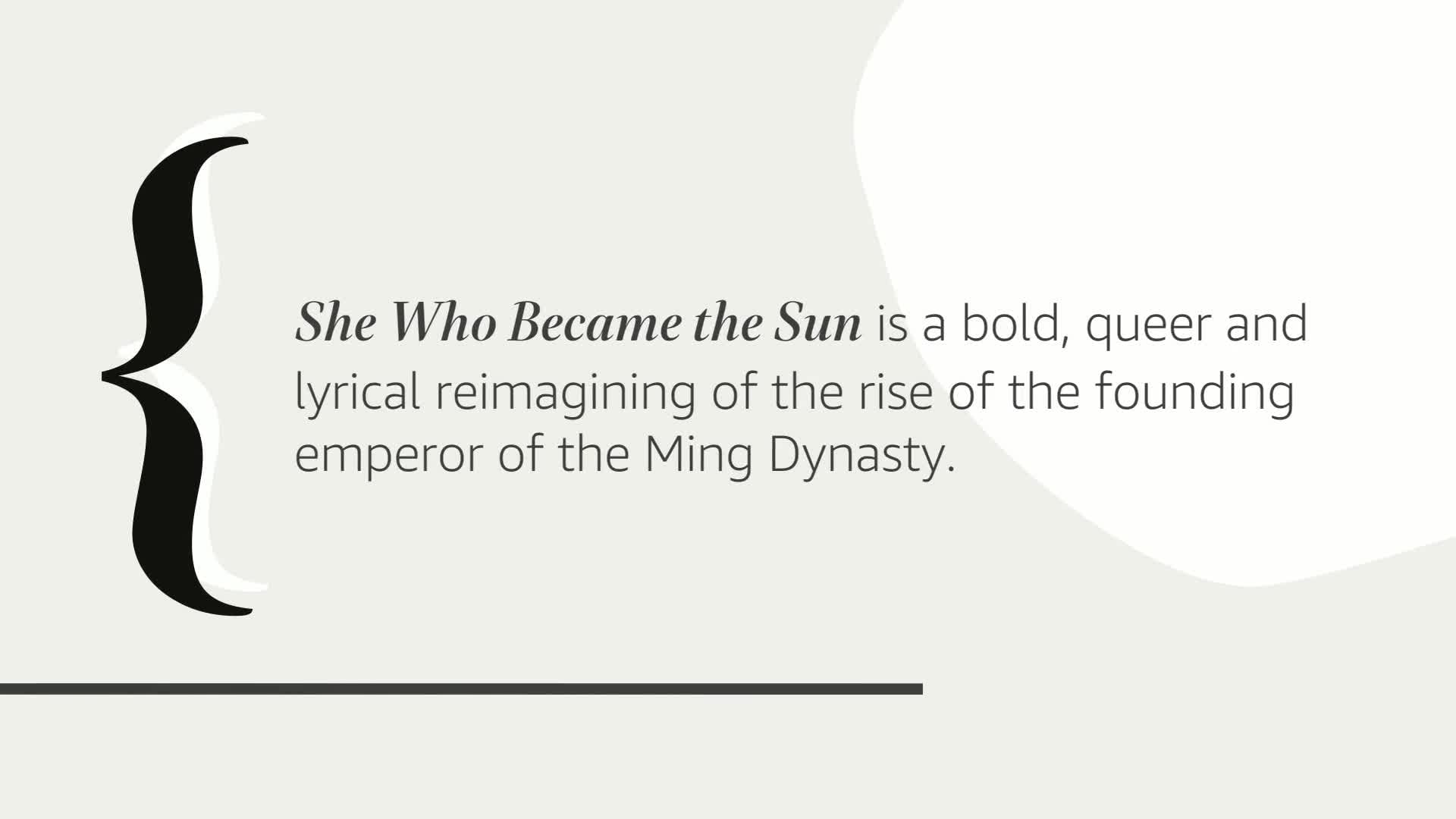 She Who Became the Sun (The Radiant Emperor Duology, 1),Used