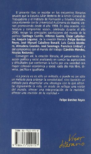 Literatura y compromiso social,Used