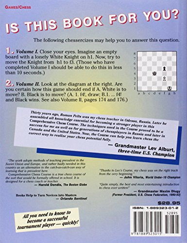 Comprehensive Chess Course, Vol. 2: From Beginner to Tournament Player in 12 Lessons,Used