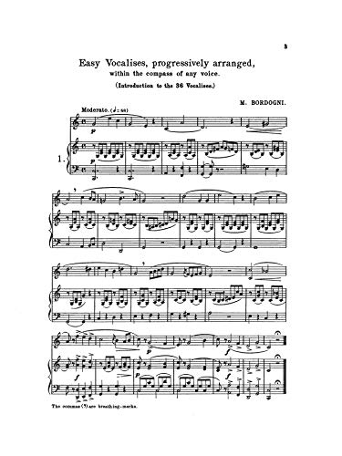Twentyfour Easy Vocalises In Progressive Order (Kalmus Edition),Used