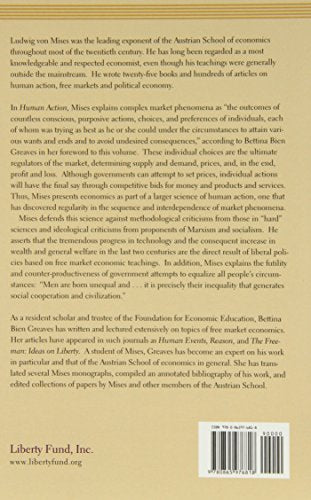Human Action: A Treatise on Economics, Vol. 4,Used