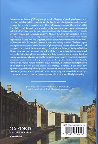 Spinoza and the Freedom of Philosophizing,Used
