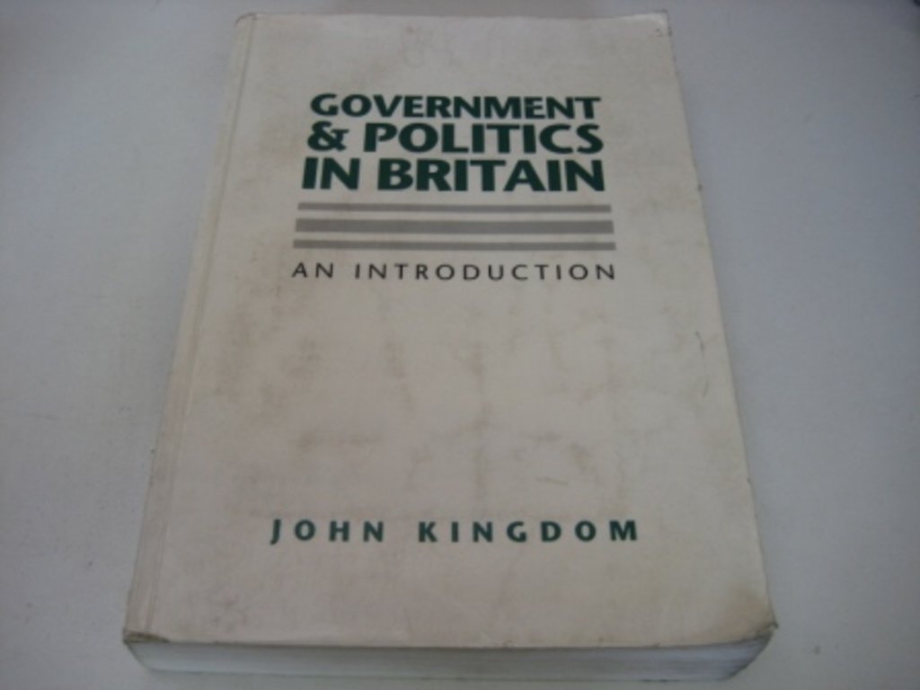 Government and Politics in Britain,Used
