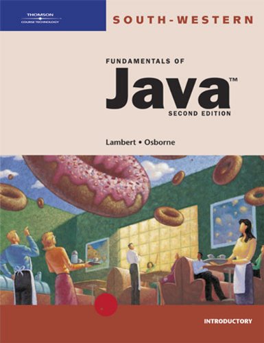 Fundamentals of Java: Introductory,New