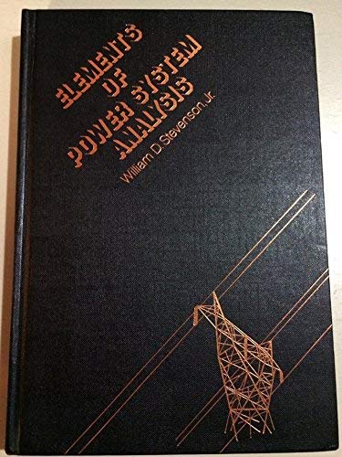 Elements Of Power System Analysis (Mcgrawhill Electrical And Electronic Engineering Series),Used
