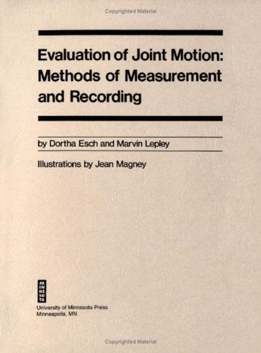 Evaluation Of Joint Motion: Methods Of Measurement And Recording,Used