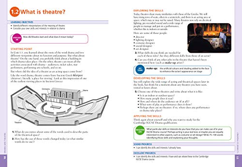 Cambridge IGCSE Drama Students Book: Second Edition (Collins Cambridge IGCSE ),Used