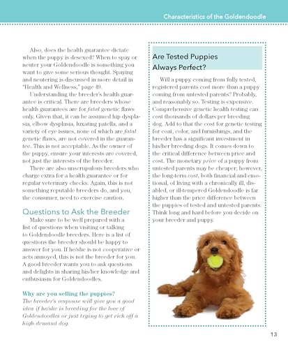 Goldendoodles: Complete Guide to Characteristics, Behavior, Health & Wellness, Training, and Everyday Care for Your Goldendoodle,Used
