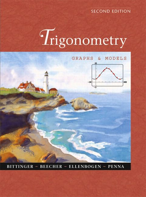 Trigonometry: Graphs and Models,Used