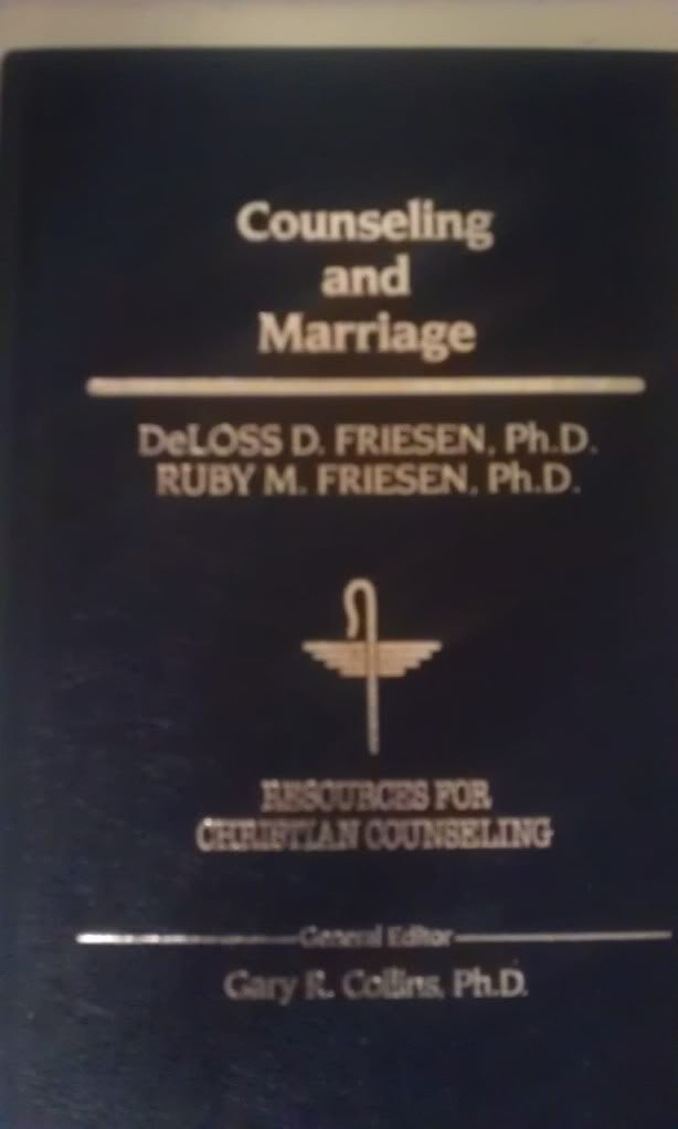 Counseling and Marriage (RESOURCES FOR CHRISTIAN COUNSELING),Used