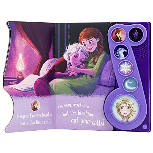 Disney Frozen 2 Elsa, Anna, Olaf, And More!  Into The Unknown Little Music Note Sound Book  Pi Kids (Playasong),Used
