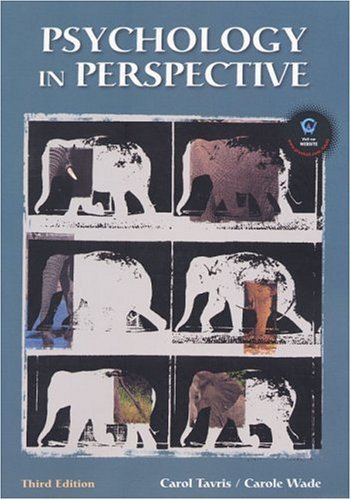 Psychology in Perspective (3rd Edition),Used