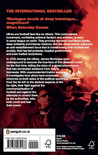 1312: Among the Ultras: A Journey With the World's Most Extreme Fans,Used