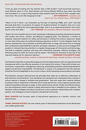 The Edutainer: Connecting the Art and Science of Teaching,Used