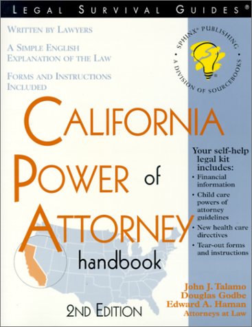 California Power of Attorney Handbook,Used