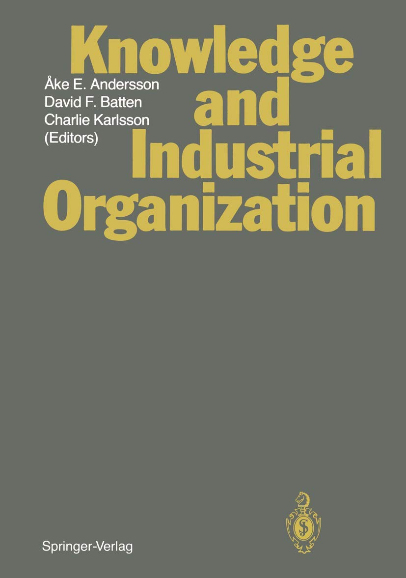 Knowledge and Industrial Organization,Used