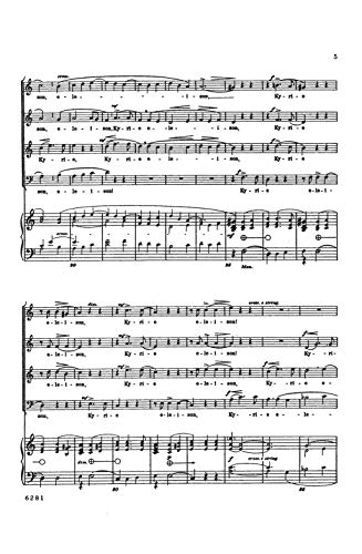 Missa Choralis: SATB divisi (with Organ) (Latin Language Edition) (Kalmus Edition) (Latin Edition),Used