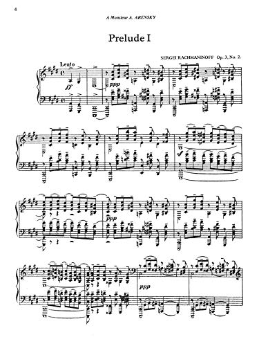 Rachmaninoff / Preludes Opus 3 No. 2, Opus 23, Opus 32 Complete(Vol.1)),Used