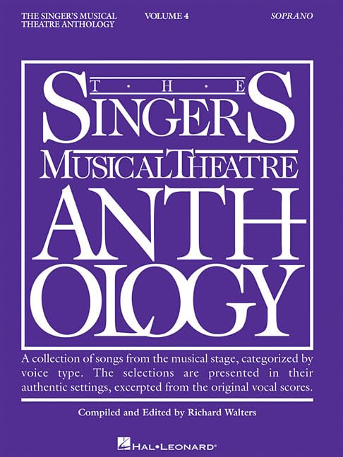 Singer's Musical Theatre Anthology, Vol. 4 (Singer's Musical Theatre Anthology (Songbooks)),Used