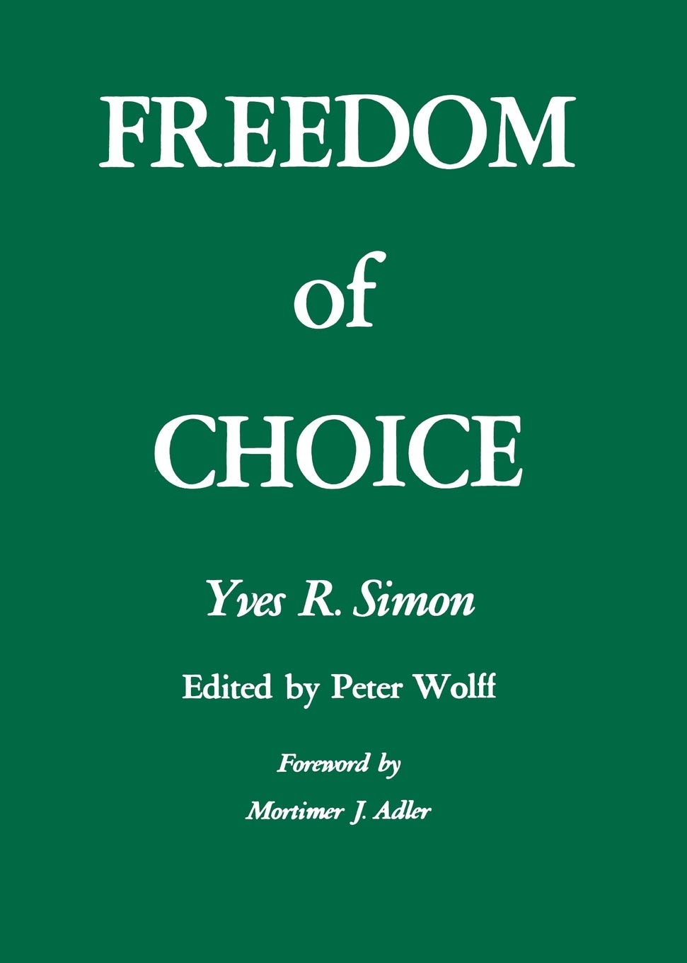 Freedom of Choice,Used