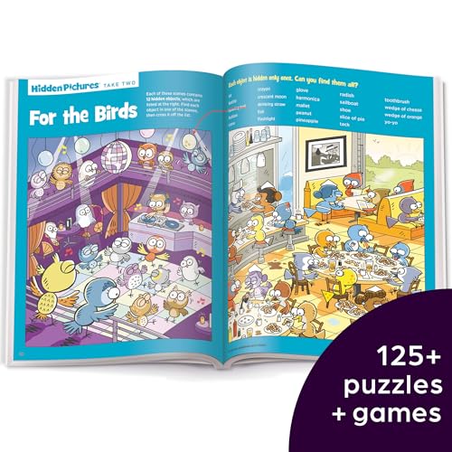 Ultimate Puzzle Challenge!: 125+ Brain Puzzles for Kids, Hidden Pictures, Mazes, Sudoku, Word Searches, Logic Puzzles and More, ,Used