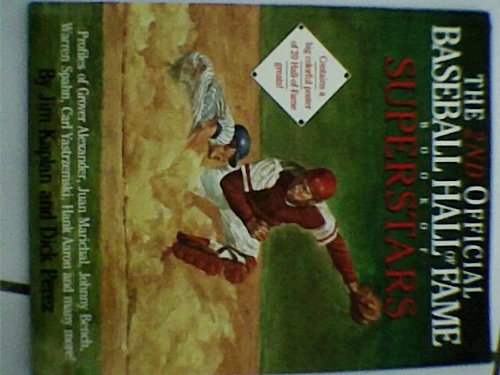 The 2nd Official Baseball Hall of Fame Book of Superstars,Used