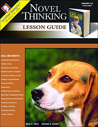 Novel Thinking Lesson Guide: Shiloh (Gr. 36),Used