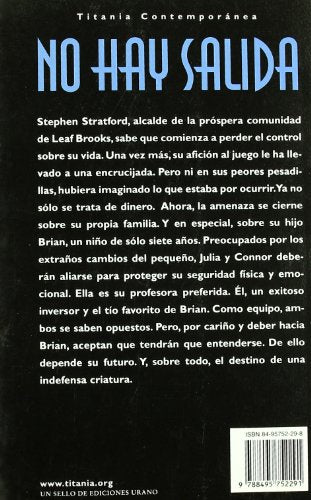 No hay salida (Spanish Edition),Used