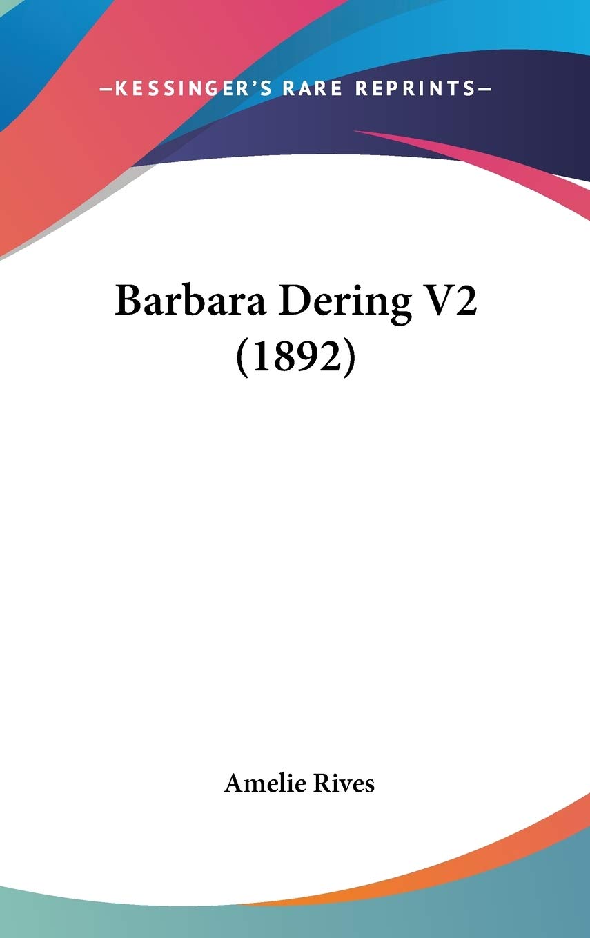 Barbara Dering V2 (1892),New