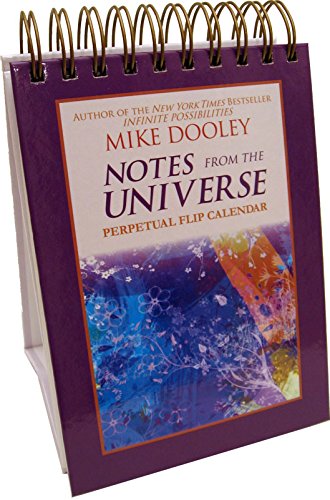 Notes From The Universe Perpetual Flip Calendar,New