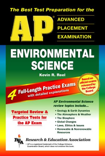 AP Environmental Science (REA) The Best Test Prep for Advanced Placement (Advanced Placement (AP) Test Preparation),Used