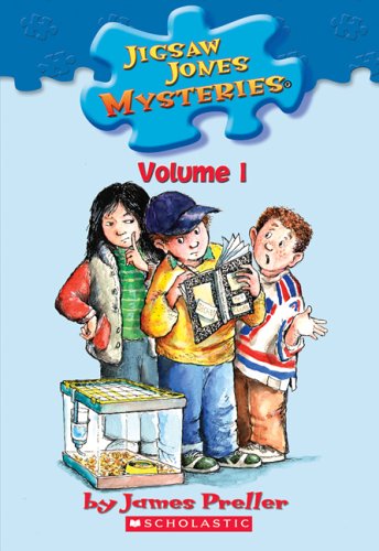 Jigsaw Jones Mysteries Volume 1 (Hermie the Missing Hamster #1/Spooky Sleepover #4/Stolen Baseball C,Used