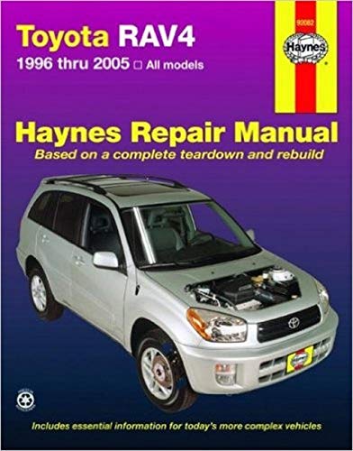 Toyota RAV4 1996 Thru 2005: All Models (Haynes Repair Manual),Used