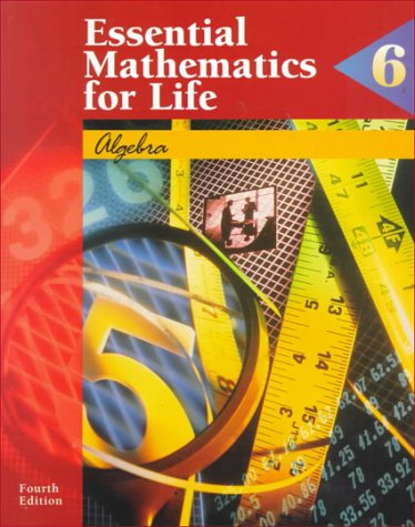Algebra: Book 6 (Essential Mathematics for Life Series),Used